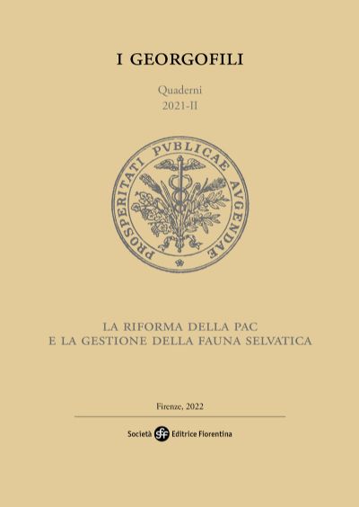 La riforma della PAC e la gestione della fauna selvatica