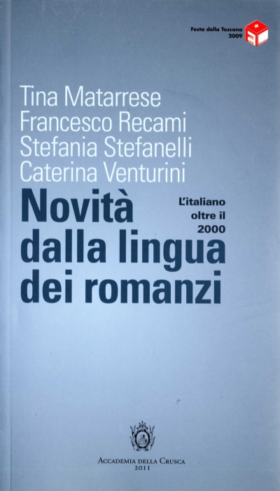 Novità dalla lingua dei romanzi