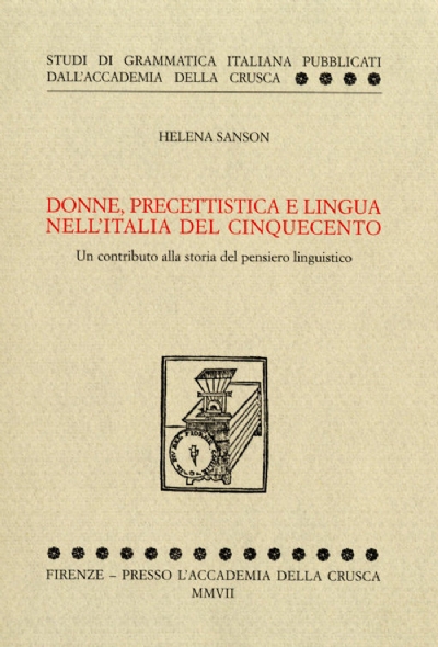 Donne, precettistica e lingua nell'Italia del Cinquecento