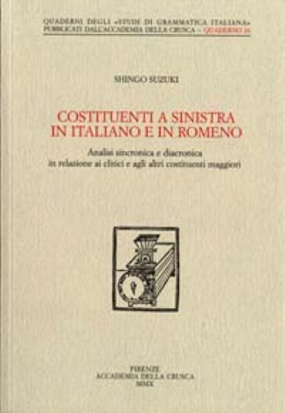 Costituenti a sinistra in italiano e in romeno