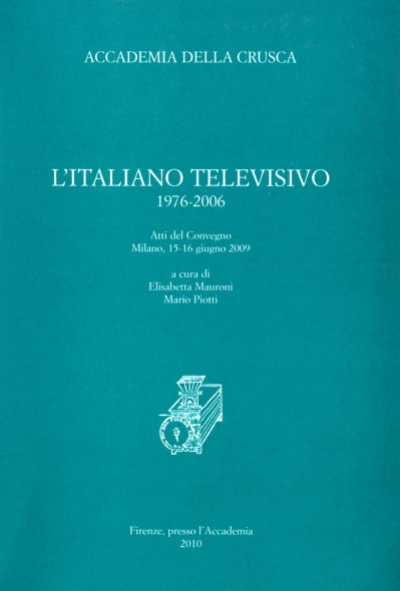L'italiano televisivo 1976-2006