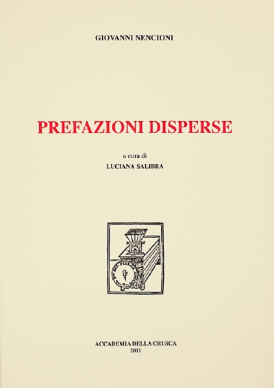 Prefazioni disperse