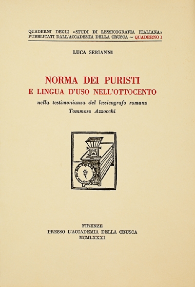 Norma dei puristi e lingua d'uso nell'Ottocento