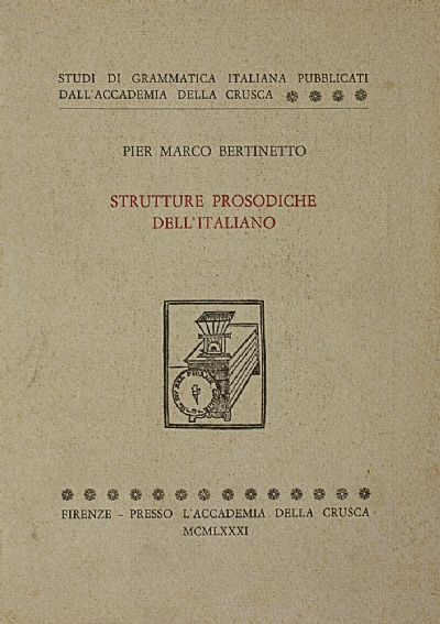 Strutture prosodiche dell'italiano