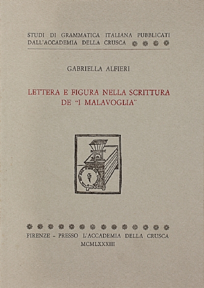 Lettera e figura nella scrittura de «I Malavoglia»