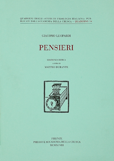 Pensieri di Giacomo Leopardi