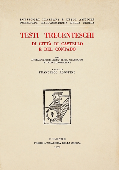 Testi trecenteschi di Città di Castello e del contado