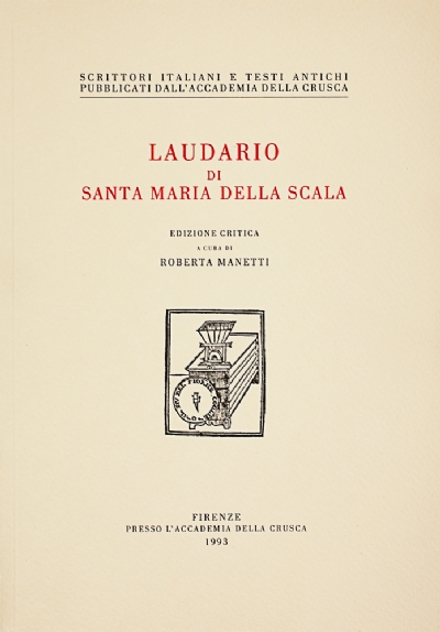 Laudario di Santa Maria della Scala