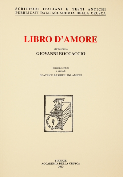Libro d'amore attribuibile a Giovanni Boccaccio