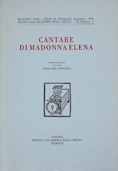 Cantare di Madonna Elena