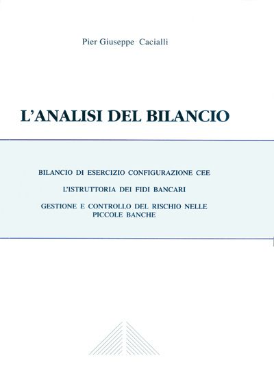 L'analisi del bilancio