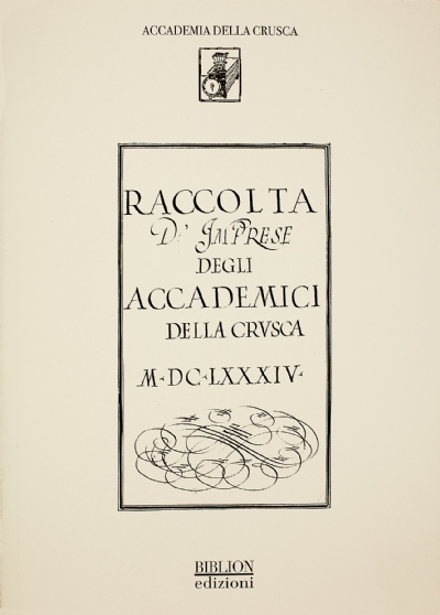 Raccolta d'Imprese degli Accademici della Crusca