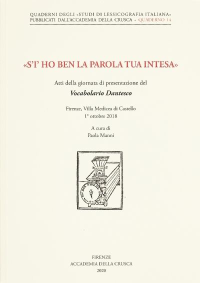 «S'i' ho ben la parola tua intesa»