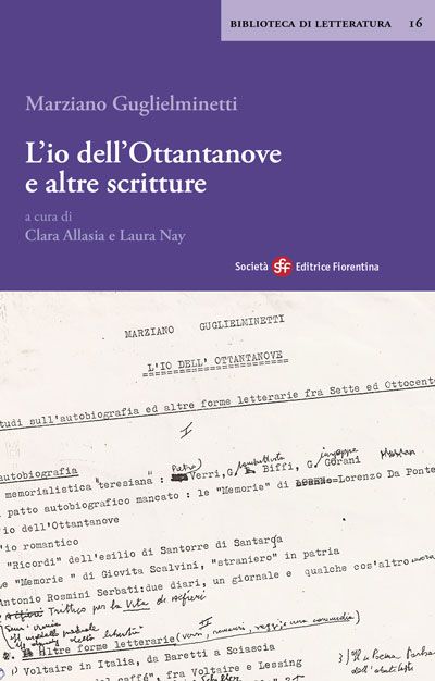 L'io dell'ottantanove e altre scritture