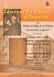 Imperia - Edmondo De Amicis a Imperia