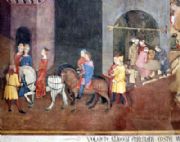 Gli affreschi del Buon Governo di Ambrogio Lorenzetti nel 
Palazzo Pubblico di Siena