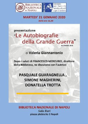 Le autobiografie della Grande guerra