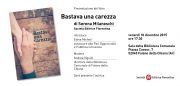 Foiano della Chiana (AR) - Bastava una carezza